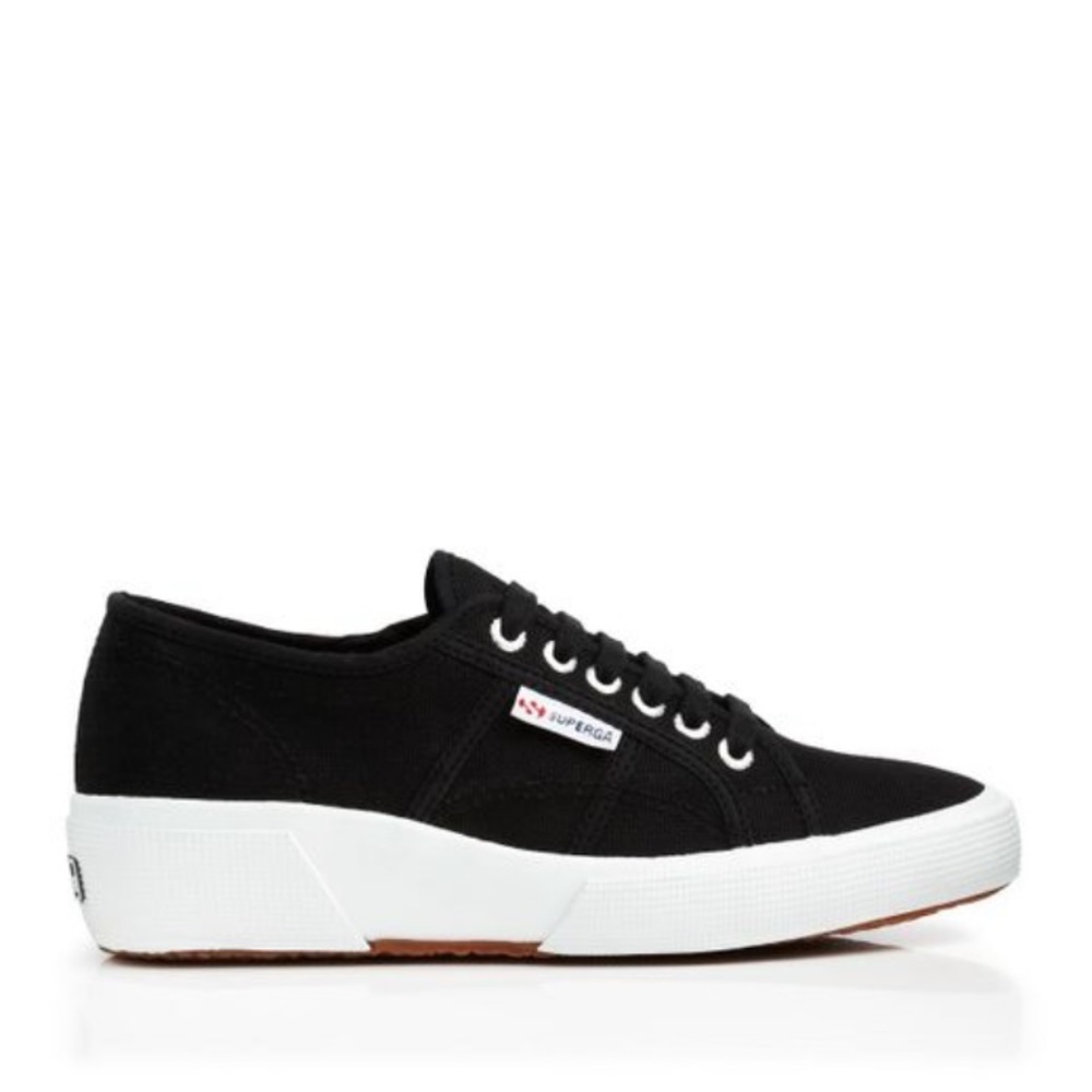 Black Supergas Hidden Wedge Women’s Size 9.5